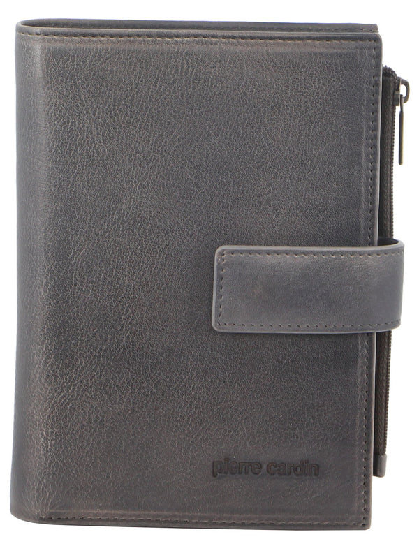Pierre Cardin Italian Leather Ladies Tab Wallet (PC1818)