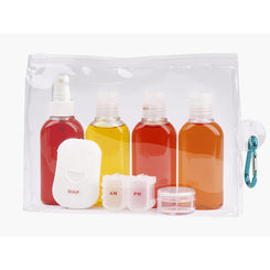 Lewis N. Clark Carry On Bottles Clear Set (LC7725)