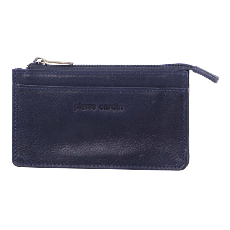 Pierre Cardin Leather Coin Purse in Midnight (PC2277)