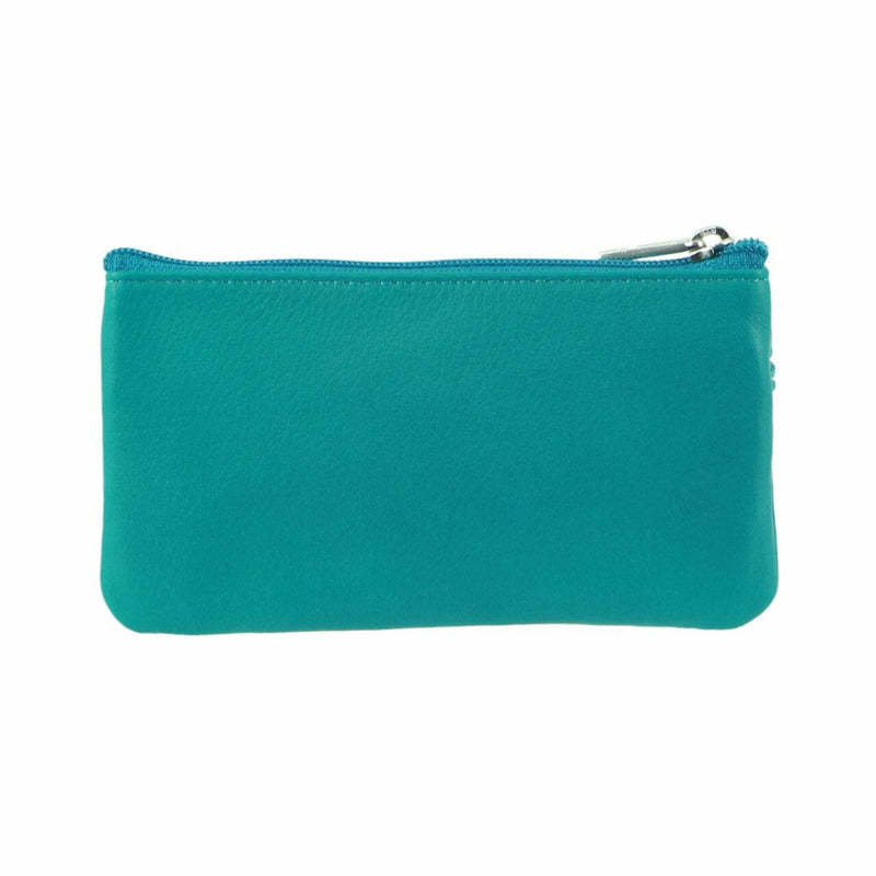 Pierre Cardin Leather Coin Purse in Turqoise (PC1349)