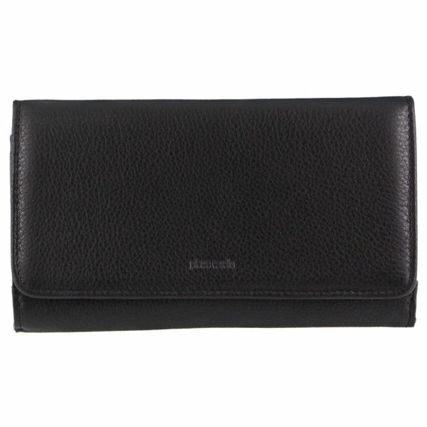Pierre Cardin Italian Leather Ladies Wallet in Black (PC1976)