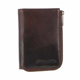 Pierre Cardin Italian Leather Key + Credit Card Holder in Chocolate (PC2756)