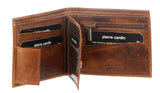 Pierre Cardin Rustic Leather Bi-Fold Mens Wallet in Cognac (PC2812)