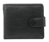 Pierre Cardin Rustic Leather Mens Wallet in Black (PC2813)