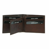 Pierre Cardin Rustic Leather Bi-Fold Mens Wallet in Brown (PC2819)
