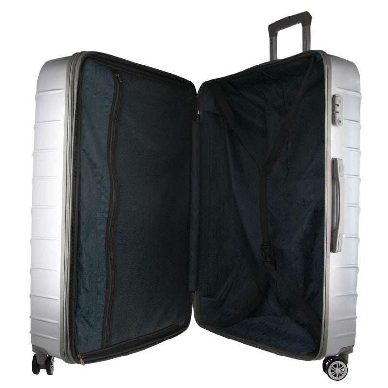 Pierre Cardin 54cm CABIN Hard Shell Suitcase Luggage with TSA Lock