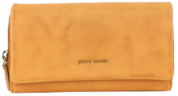 Pierre Cardin Italian Leather Ladies Wallet in Tabacco (PC3256)