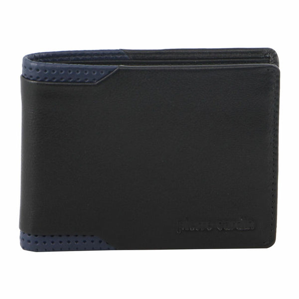Pierre Cardin Leather Mens 2-tone Mens Wallet in Black (PC 3319)