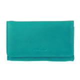 Pierre Cardin Italian Leather Ladies Wallet in Turquoise (PC8776)