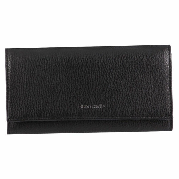 Pierre Cardin Italian Leather Ladies Wallet in Black (PC8785)