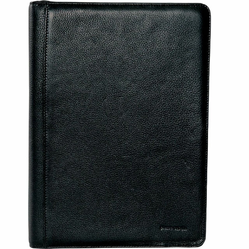 Pierre Cardin Leather A4 Business Compendium/Folio in Black (PC8872)