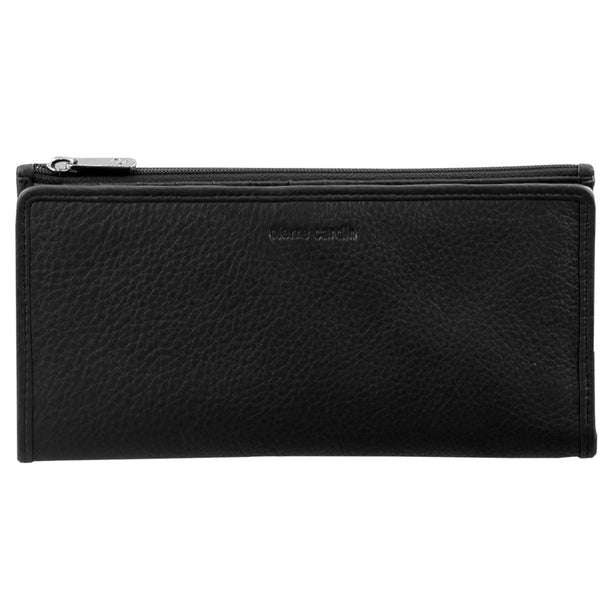 Pierre Cardin Ladies Leather Bi-Fold Wallet in Black (PC9130)