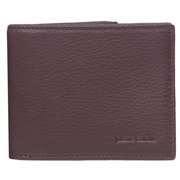 Pierre Cardin Italian Leather Mens Wallet/Card Holder in Brown (PC9449)
