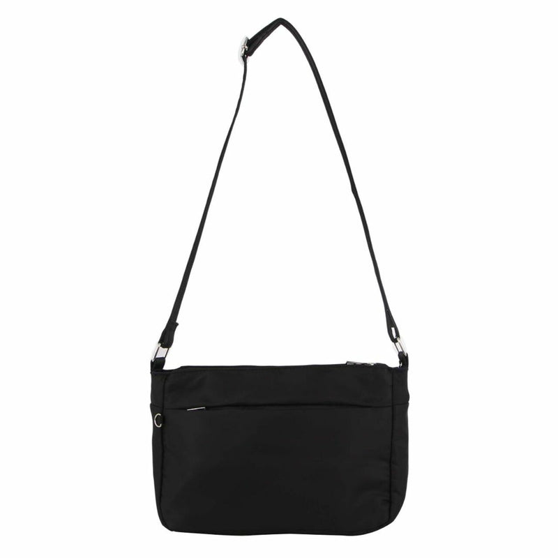 Pierre Cardin Anti-Theft 2-Tone Cross-Body Bag in Black (PC3268)